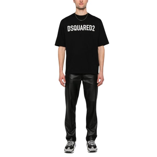 Dsquared2 T-shirt Mit Auffälligem Logo (schwarz) - Image 6