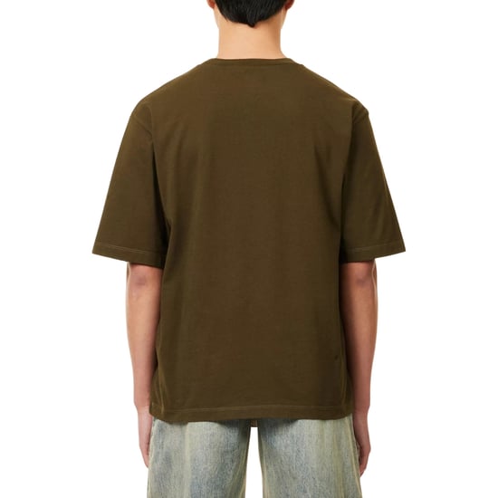 Dsquared2 Milano Logo Militärgrünes T-shirt - Image 3
