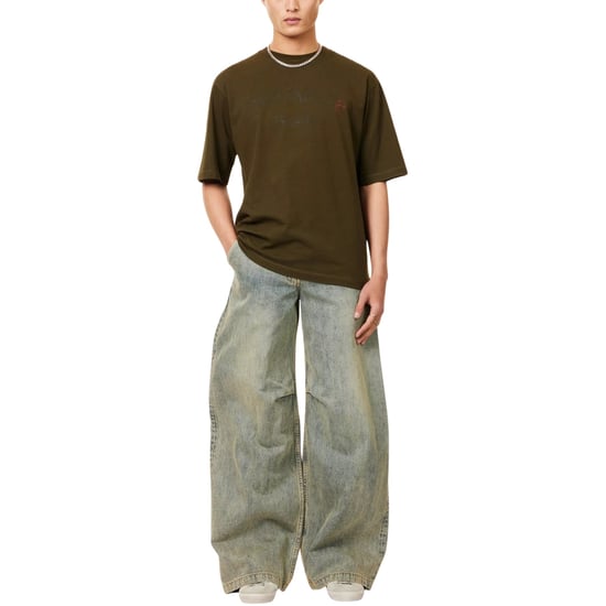 Dsquared2 Milano Logo Militärgrünes T-shirt - Image 5