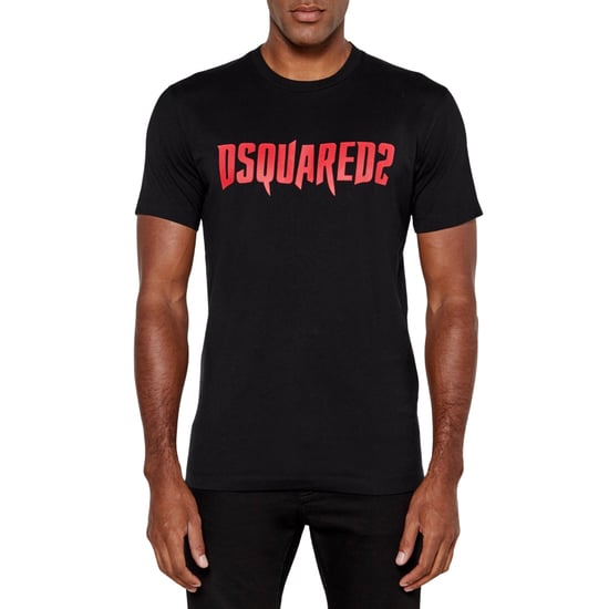 Dsquared2 Horror Logo Schwarzes T-shirt - Image 3