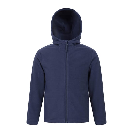 Mountain Warehouse - "Camber" Hoodie mit durchgehendem Reißverschluss für Kinder (Dunkelblau) - Image 1