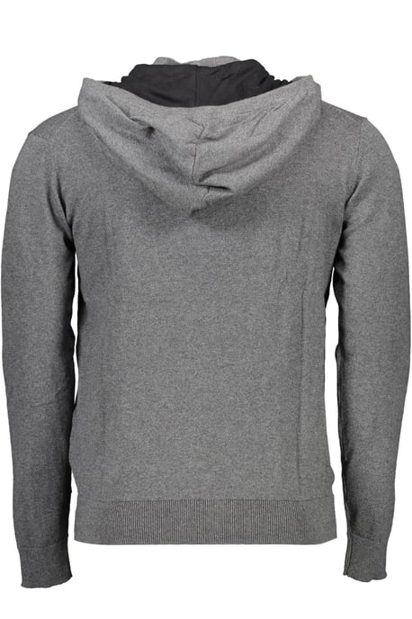 Zip-Up Strick-Hoodie Modell - Image 2