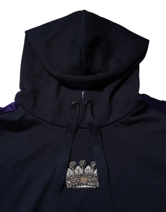 Krone Verziertes Hoodie Sweatshirt - Image 5