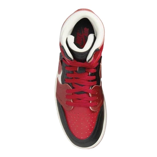 Nike - "Air Jordan 1" Sneaker für Damen, Leder (Blau/Schwarz/Weiß) - Image 4