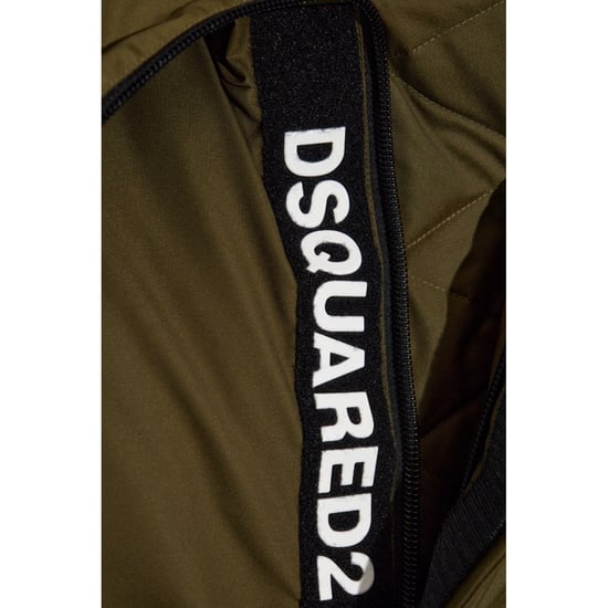 Dsquared2 Techno Daunen-bomberjacke Mit Kapuze, Militärgrün - Image 5
