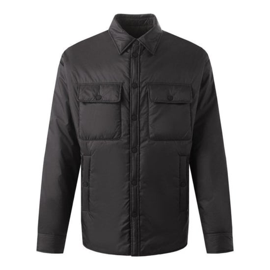 Dsquared2 Leichtes Pufferhemd Schwarze Jacke - Image 1