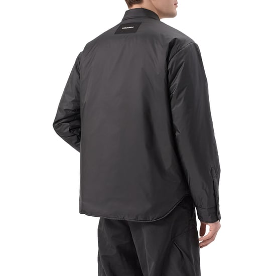 Dsquared2 Leichtes Pufferhemd Schwarze Jacke - Image 3