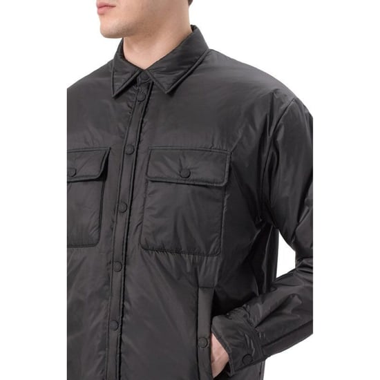 Dsquared2 Leichtes Pufferhemd Schwarze Jacke - Image 4