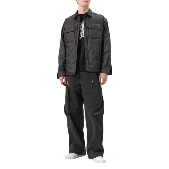 Dsquared2 Leichtes Pufferhemd Schwarze Jacke - Image 5