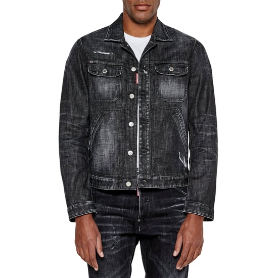 Dsquared2 Easy Wash Jeansjacke Schwarz - Image 4