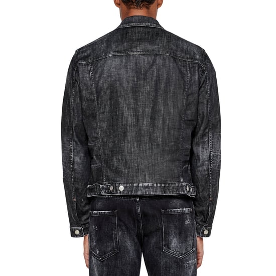 Dsquared2 Easy Wash Jeansjacke Schwarz - Image 5