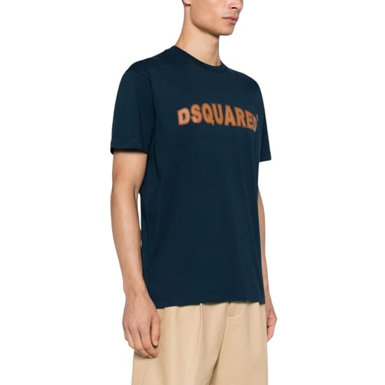 Dsquared2 Cool Fit Blau-marineblaues T-shirt - Image 3
