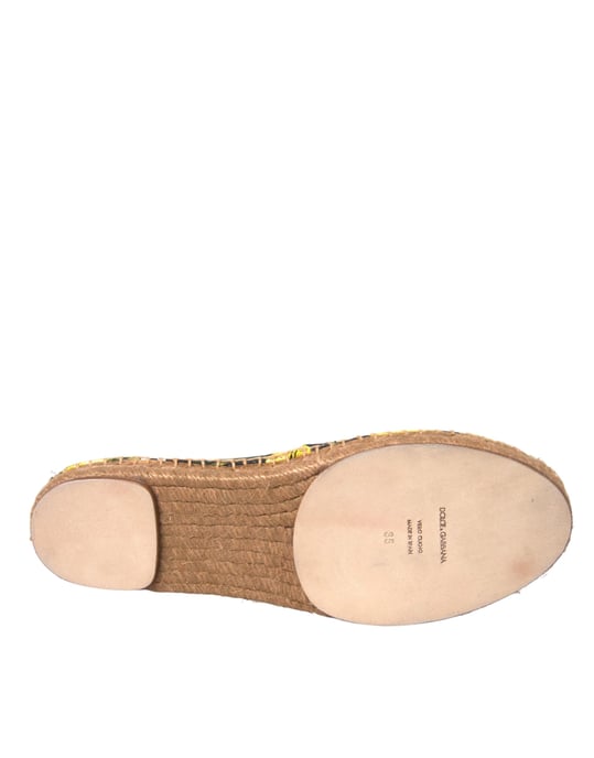 Zitronen-Print Espadrilles Slipper - Image 6