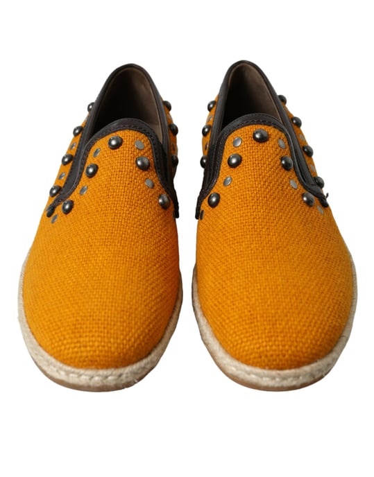 Lässige Nieten Slip-On Espadrille - Image 2
