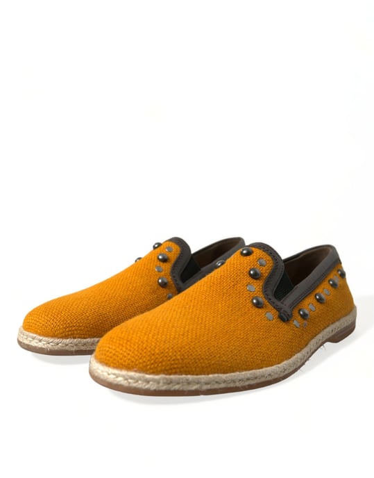 Lässige Nieten Slip-On Espadrille - Image 3