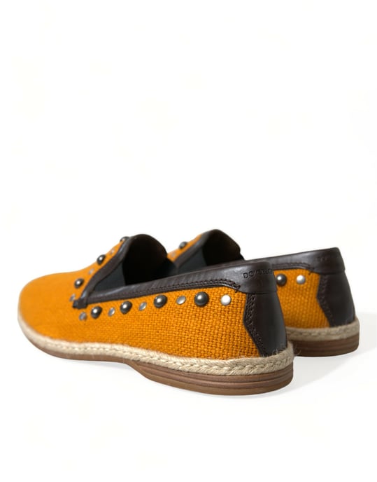 Lässige Nieten Slip-On Espadrille - Image 4