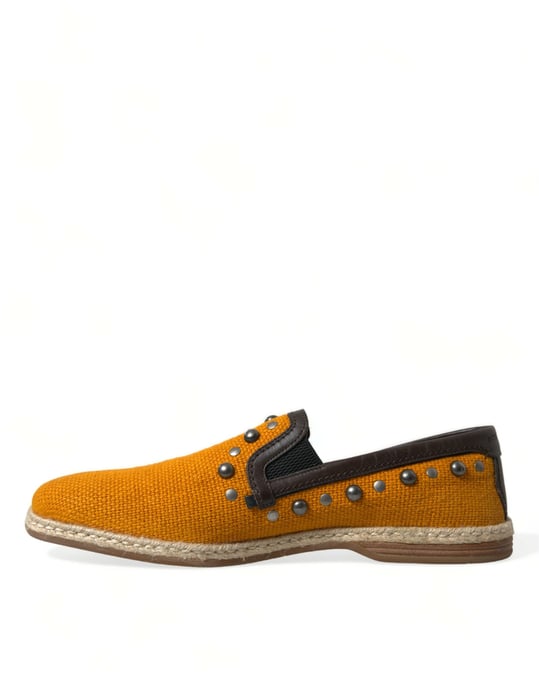 Lässige Nieten Slip-On Espadrille - Image 5
