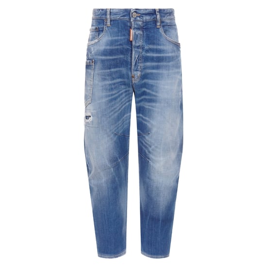 Dsquared2 Medium Small Hole Wash Kawaii Jeans Navy Blue - Image 1