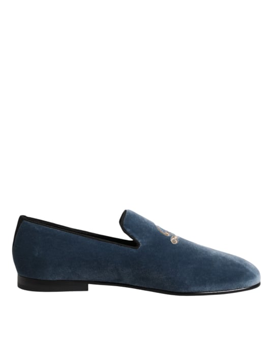Samtbestickter Loafer - Image 1