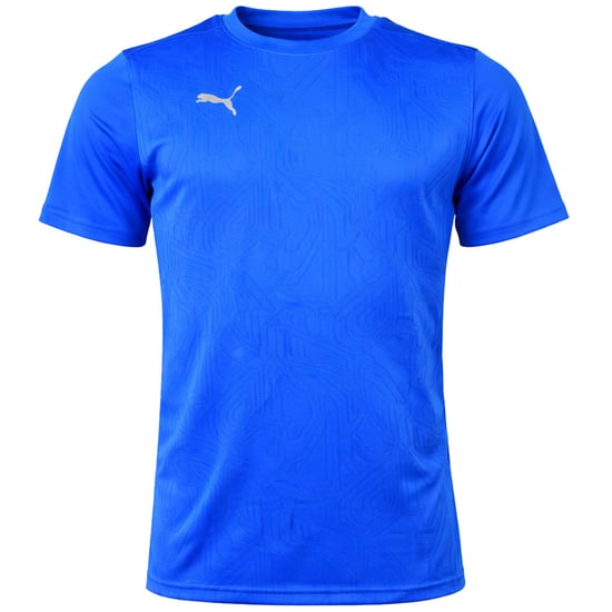Puma teamFinal Herren Blau Trainings-T-Shirt - Image 1
