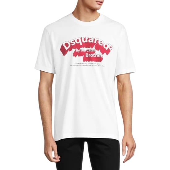 Dsquared2 T-shirt Mit Beflocktem Logo, Weiß - Image 3