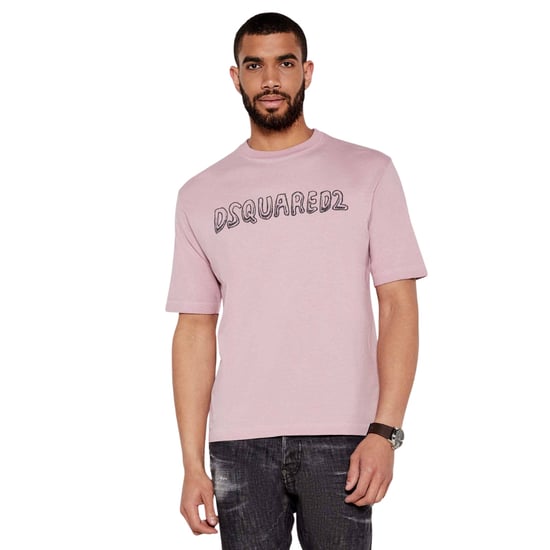 Dsquared2 Best Fade Loose Fit Cartoon Logo T-shirt Dusty Antic Rose - Image 3