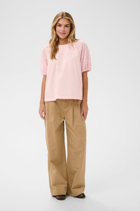 Kurzarm-Bluse PalaSZ Kurzarm-Bluse Lockere Passform - Image 1