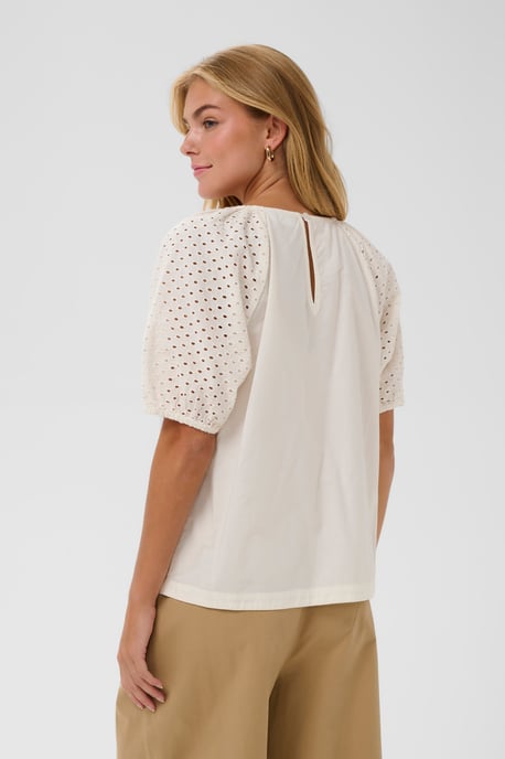 Kurzarm-Bluse PalaSZ Kurzarm-Bluse Lockere Passform - Image 3