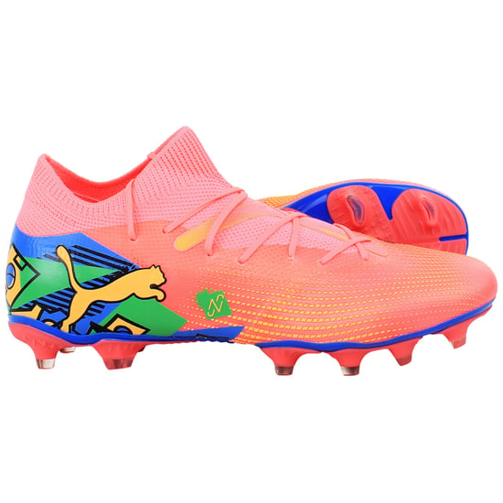 Puma x Neymar Jr Future 7 Match FG/AG Herren Fußballschuhe in Pink - Image 4