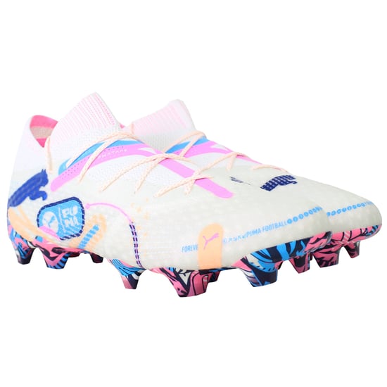 Puma Future 7 Ultimate Vol. FG/AG Herren Weiße Fußballschuhe - Image 2