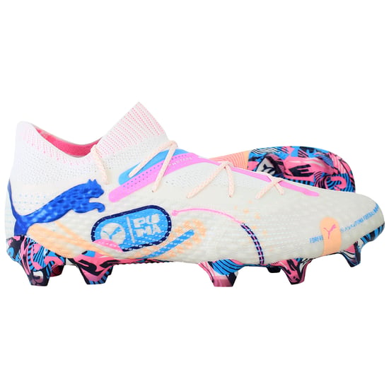 Puma Future 7 Ultimate Vol. FG/AG Herren Weiße Fußballschuhe - Image 4