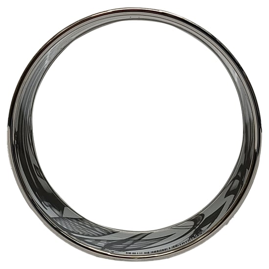 Hermès Bitte, Check-In Armreif aus schwarzem Metall - Image 2