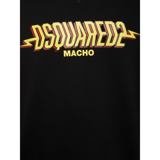 Dsquared2 Macho Logo Schwarzes Sweatshirt - Image 3