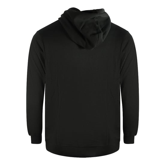 Diesel Denim Division Schnitt-Logo Schwarzer Hoodie - Image 2