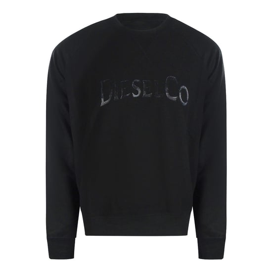Diesel Sweatshirt mit monotone Logo - Schwarz - Image 1