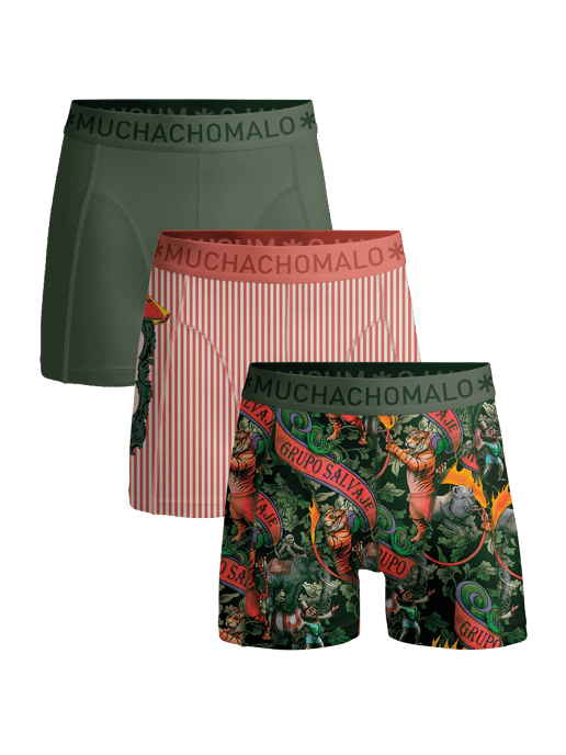 Muchachomalo Herren Boxer Shorts - 3er Pack - Herren Unterwäsche - Image 1