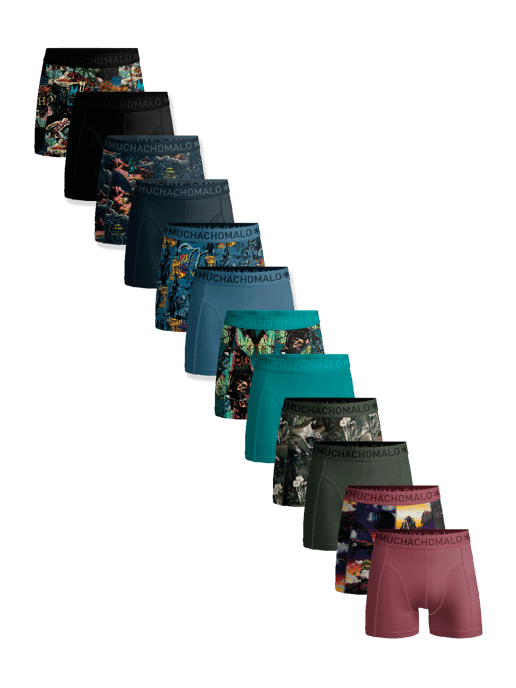Muchachomalo Herren Boxer Shorts - 12er Pack - Herren Unterwäsche - Image 1