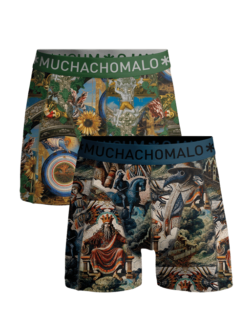 Muchachomalo Herren Boxer Shorts - 2er Pack - Herren Unterwäsche - Image 1