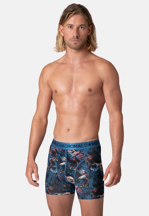 Muchachomalo Boxershorts aus Baumwoll-Modal für Herren – 2er-Pack – Herrenunterwäsch - Image 2