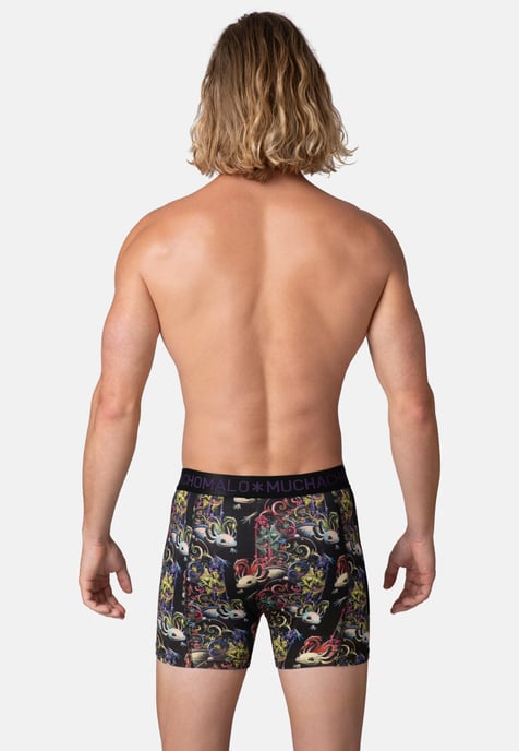 Muchachomalo Boxershorts aus Baumwoll-Modal für Herren – 2er-Pack – Herrenunterwäsch - Image 3