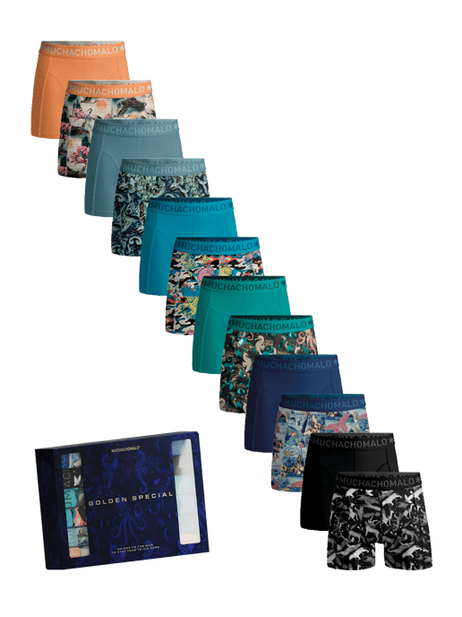 Muchachomalo Herren Boxer Shorts - 12er Pack - Herren Unterwäsche - Image 1