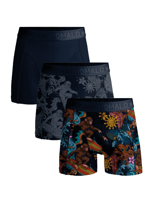 Muchachomalo Herren Boxer Shorts - 3er Pack - Herren Unterwäsche - Image 1