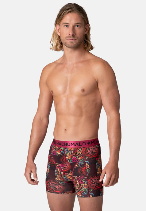 Muchachomalo Boxershorts aus Baumwoll-Modal für Herren – 2er-Pack – Herrenunterwäsch - Image 2