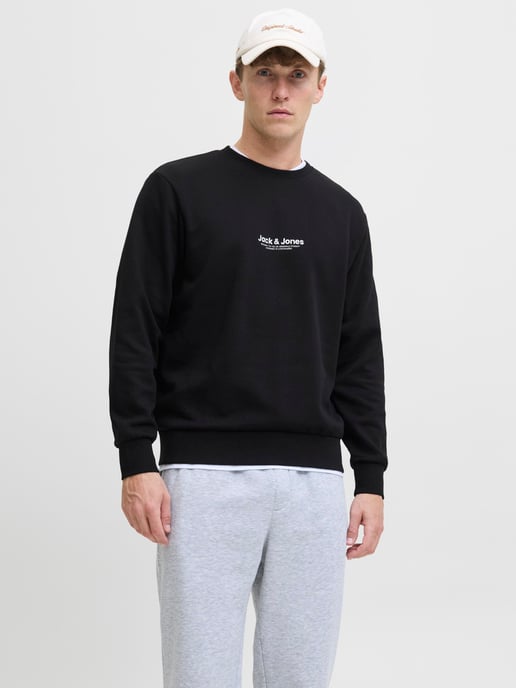 Jack & Jones Vesterbro Sweat Crew Neck  Schwarz - Image 2