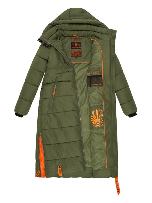 Navahoo Damen Winter Steppmantel Kristallblume – Stylisch & Warm - Image 3