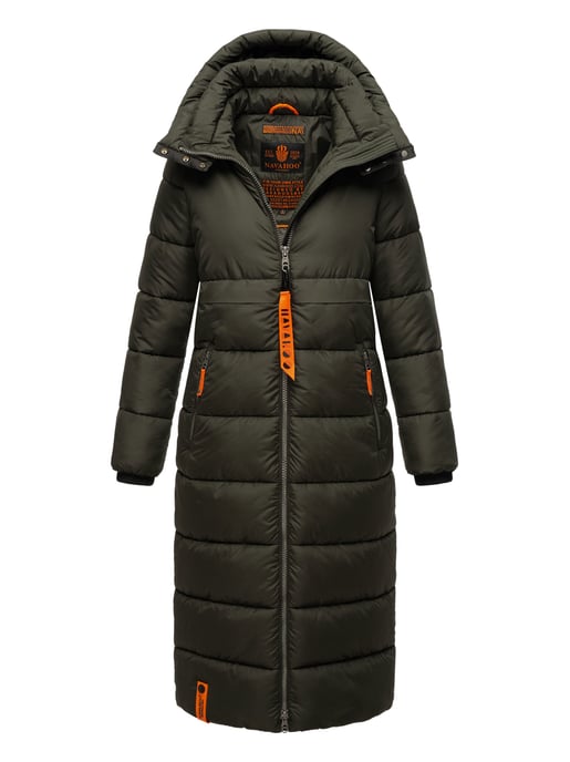 Navahoo Damen Winter Steppmantel Kristallblume – Stylisch & Warm - Image 1