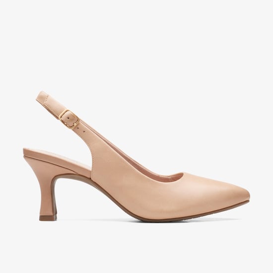Kataleyna Schritt Warme Beige Leder Schuhe - Image 1