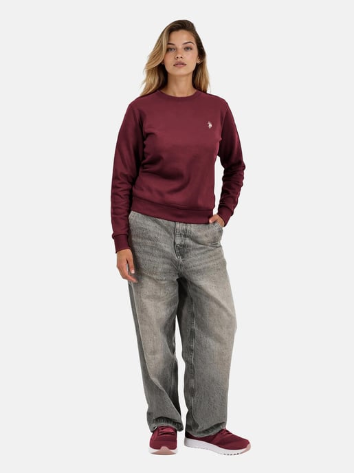 U.S. POLO ASSN. Damen Sweatshirt Pullover USZoee aus Baumwollmix - Image 4