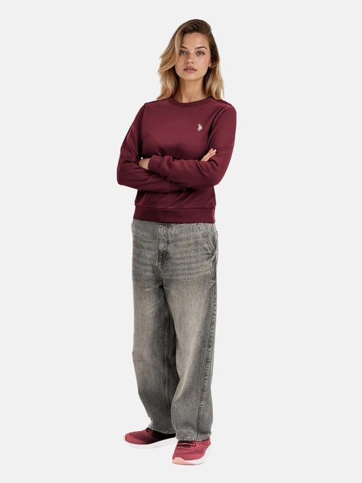 U.S. POLO ASSN. Damen Sweatshirt Pullover USZoee aus Baumwollmix - Image 6