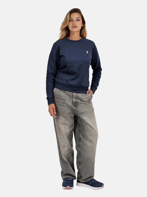 U.S. POLO ASSN. Damen Sweatshirt Pullover USZoee aus Baumwollmix - Image 4